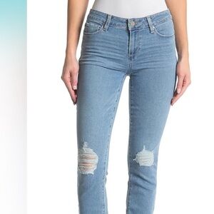 Tommy Bahama Lt Skyline Blue High Rise skinny Ankle Jeans NWT 28